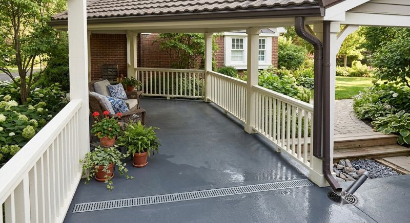 Veranda Drain Installation Service