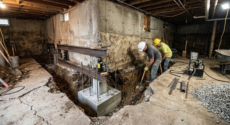 Basement Stabilization in Tampa, FL