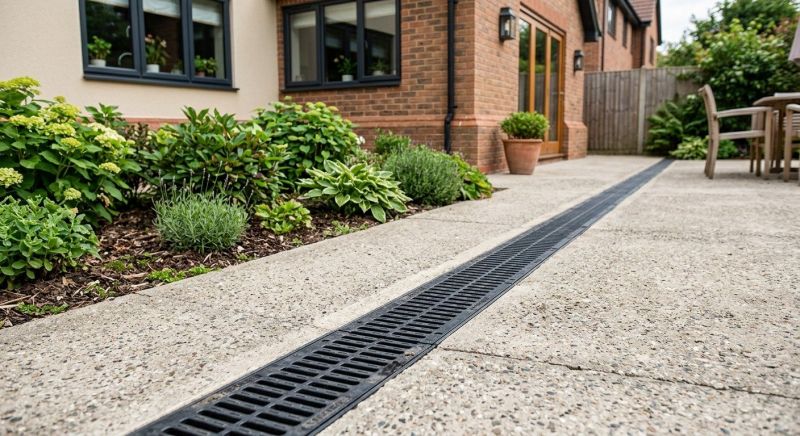 Channel Drain Installation in Tuscaloosa, AL