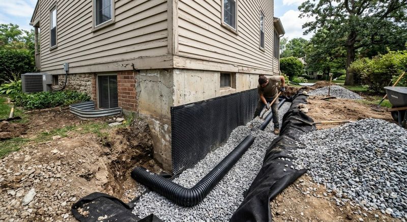 Driveway Drainage Installation in Tuscaloosa, AL