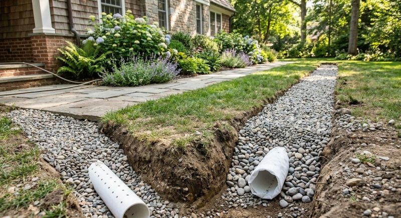 French Ditch Installation in Birmingham, AL