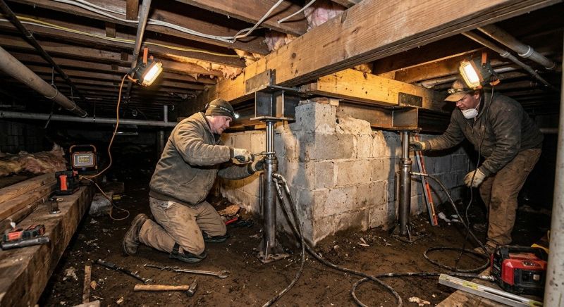 Structural Foundation Repair in Columbus, OH